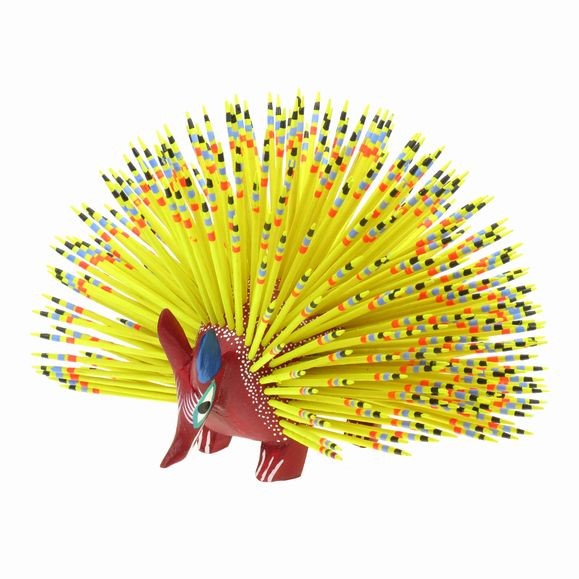 Porcupine - Oaxacan Wood Carving  |  EarthView