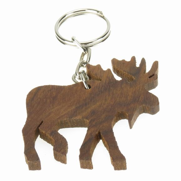 View Moose Keychain